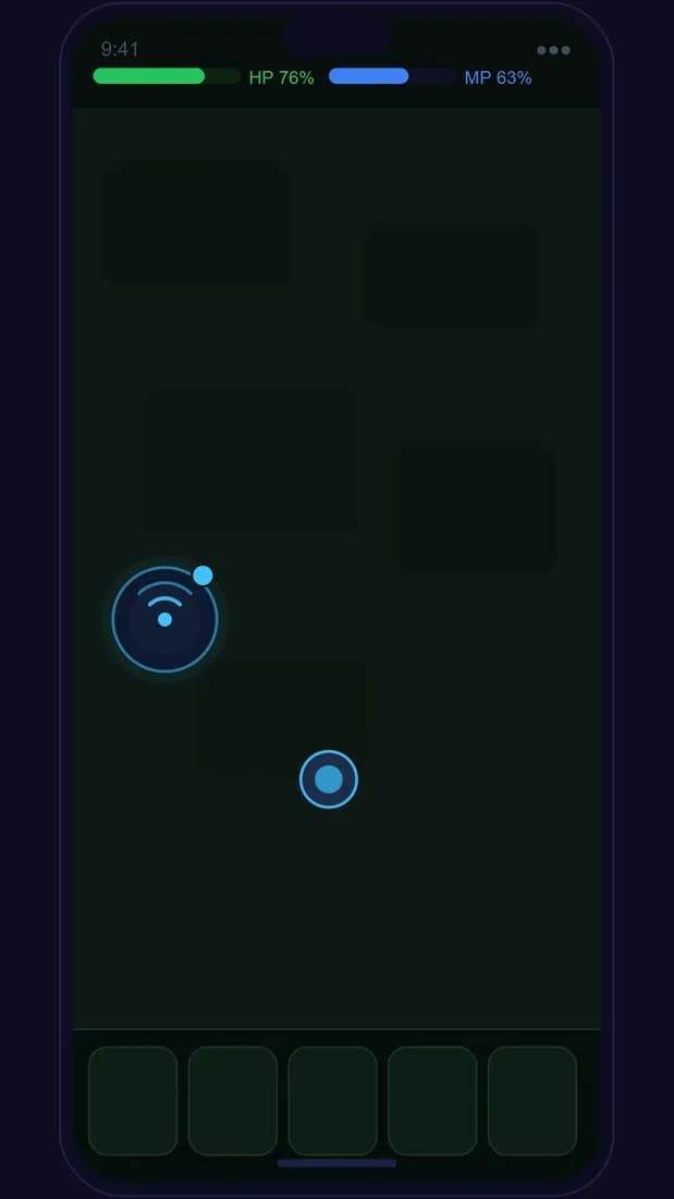 Écran de Hoso sur téléphone